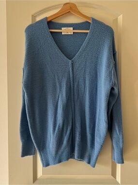 Wilfred Free Oversized Blue Sweater